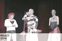 Apresenta��o dos artistas e discurso por Jo�o Paulo do portal PortugalGay.PT (foto por Sofia Santos para PortugalGay.PT)